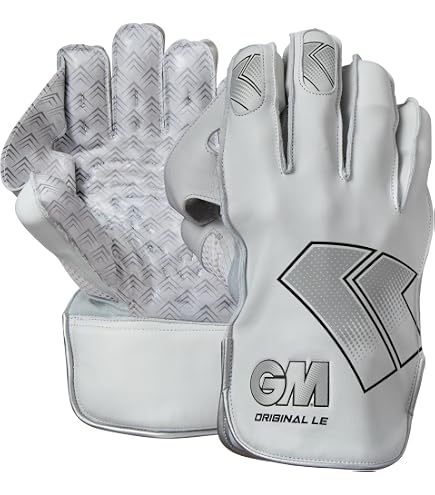 Gants De Cricket Gunn & Moore - Confort Durable - Tailles Junior/Jeune/Adulte - Pour Batteur/Gardien