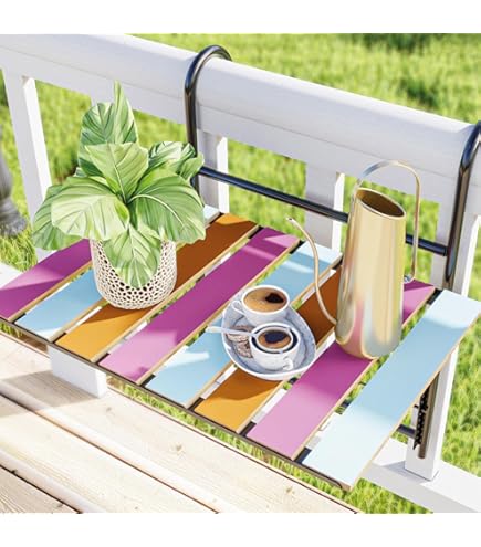 Inklapbaar balkon - tuin tafeltje 80 x 60 x 69 cm - Meubels kopen? | Korting tot 25