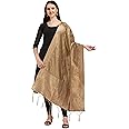 DEVANGI Woven Banarasi Silk Zari Dupatta/Chunni