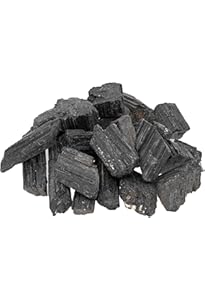 25 Pièces Véritable 10-12 MM Tourmaline Noire Cristal De Guérison Naturelle De T