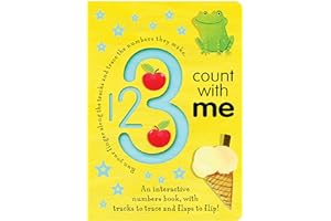 123 Count with Me: An Interactive Numbers Book with Tracks to Trace and Flaps to Flip!