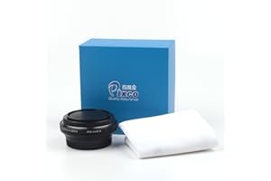 Pixco Objektivadapter für Canon FD Objektiv auf Micro Four Thirds 4/3 Kamera Olympus OM-D E-M10 II E-M5 II E-M1 E-M5 E-M10 (FD-Micro4/3)