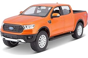 MAISTO LAMBORGIHINI Maisto Ford Ranger '19 1:27 - Modelo de Coche, Color Naranja