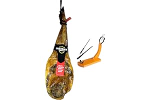 5 Kg Paleta Iberica de Bellota Pata Negra 100% Natural, Curación de 24 - 30 meses + jamonero + chaira + afilador - Jamon Iberico de Bellota | INSIGNIA IBERICA