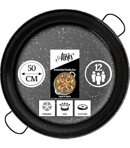 Brûleur à Paella Vaello Plat 45 Cm - Idéal Pour Cuisson Extérieure Parfaite