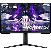 Samsung Monitor Gaming Odyssey G3 (S24AG322), Flat, 24", 1920x1080 (Full HD), VA, 165 Hz, 1 ms, FreeSync Premium, HDMI, Displ