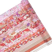 LGEGE Splendid Lot De 15 Rouleaux De Ruban Washi Tape Adhésif Doré Et