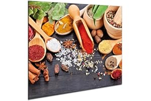 SEMUP Dosseret en verre 60 cm x 52 cm | Verre de sécurité trempé de cuisine murale Splash-back Guard | 10797 | par semax