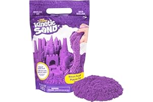 Kinetic Sand - Sabbia MAGICA - 907g di Sabbia Viola per Mescolare, Modellare e Creare - Kit Artigianato Bambini - 6061465 - Giocattoli Bambini 3 Anni +