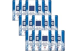 SARAS FLAVOURS OF ASIA Ttate & Llyle Granulated Sugar 1kg (Pack of 15) | Pure Cane Sugar for Baking, Cooking & Beverages | Perfect for Everyday Use