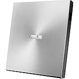 Asus Masterizzatore Esterno ZenDrive U9M (SDRW-08U9M-U/SIL), Lettore Ultra Slim 8x, CD/DVD, Supporto M-Disc, USB Type-C, comp