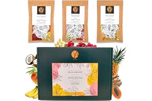 OYA DRINK CREATIONS OYA - Coffret Rhum Arrangé de Dégustation de 3 préparations TROPICAL WONDER, SCARLET MOON, SAIL AWAY (pour 3 x 70cl de rhum) Kit Idée Cadeau Amateur Rhum Arrangé