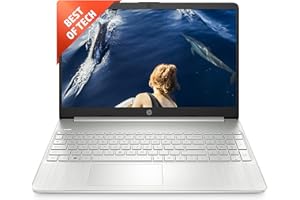 HP 15s- Ryzen 5-5500U 8GB RAM/512GB SSD 15.6 inch(39cm) Micro-Edge Anti-Glare FHD Laptop (Natural Silver/AMD Radeon Graphics/