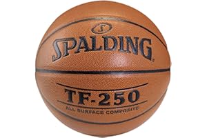 Spalding TF250 IN SZ.5 (74-537Z) balón de Baloncesto INT/out, Hombre, Naranja, 5