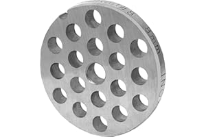 WOLFCUT Dischi per tritacarne adatti per Bosch MFW68660 / MUM9 (8,0 mm)