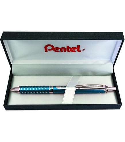 Pentel Encre Noir - Penna a sfera Encre Noir con confezione regalo - NUOVO