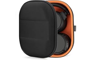 Geekria Custodia per cuffie Shield compatibile con JBL Tune 660NC/510BT/500BT, Jr 310BT, borsa da viaggio rigida di ricambio con vano portacavi (nero)