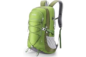HOMIEE Mochila de Senderismo 45L Bolsa de Nylon para Caminatas con Bolsillo para Computadora Portátil Adecuada para Caminatas Excursiones Deportes al Aire Libre Estilo único Impermeable