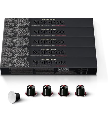 50 AUTENTICI NESPRESSO CAPSULE - RISTRETTO : Amazon.it: Alimentari