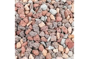 VGOODALL 900g Mix Horticultural Lava Rocks for Plants, Aquarium Gravel Decorative Succulent Gravel for Fish Tank Vase Fillers Topping Decorative Potting Soil