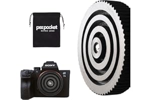 Pez Pocket - Objetivo Retro 35mm f/10 Infinity Focus para Cámaras sin Espejo Sony E, Canon R/M, Micro 4/3, Nikon Z, Fujifilm X, L-Mount - Look Lo-Fi analógico para Tus Fotos (para Sony E)