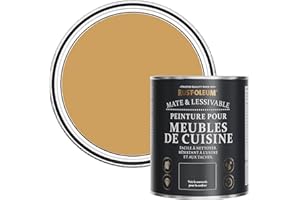 Rust-Oleum Peinture Jaune pour Meubles de Cuisine, Finition Mate - Dijon 750ml