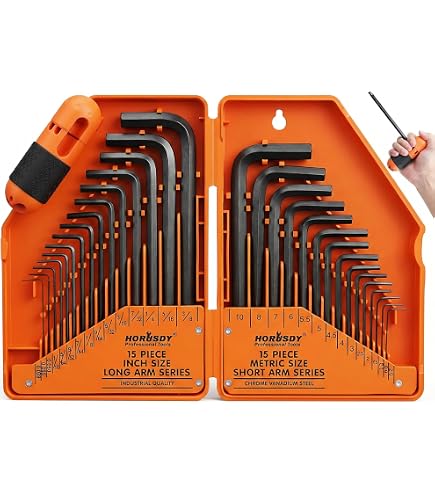 Techno Link TL-7000 テクトロッド 4枚入り４袋セット MULTITEC THK-100(M) T-Handle Hex Driver Set | 9-Piece Metric Allen