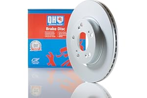Quinton Hazell Brake Disc/Rotor | Single Disc | Front | 5 Bolt Holes | Internally Vented | BDC5566