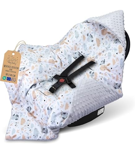 Jollein Voetenzak groep 0 3/5 punts Check Knit - Oatmeal
