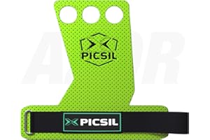 ‎PICSIL PICSIL Azor Cross Training Grips, uchwyty z tkaniny syntetycznej, zwiększona ochrona i wygoda, boksu, podnoszenia ciężarów, zapobiega powstawaniu pęcherzy i rozdarć, unisex