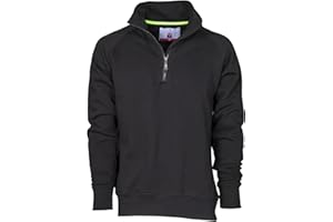 CHEMAGLIETTE! Felpa da Lavoro Maglia Felpata Cotone con Mezza Zip in Tinta Payper Miami +