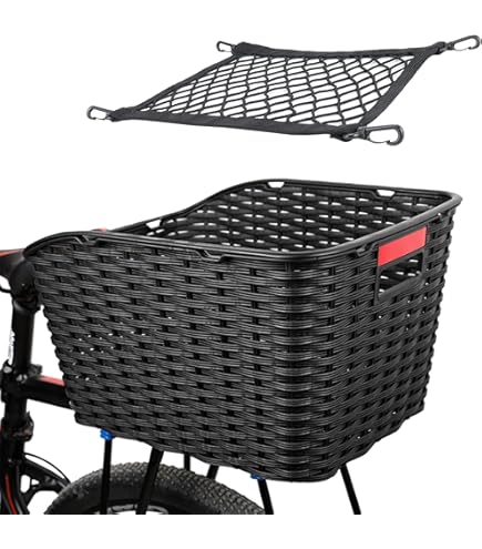 Panier Arrière pour Porte-Bagage Racktime Klickfix City Basket Noir