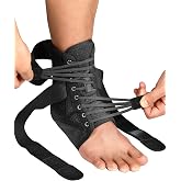 Fitomo Ankle Brace for Sprain, Adjustable Ankle Stabilizer | Removable Side Reinforcement, Adjustable Ankle Support, Sports W