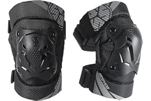 Scoyco Ginocchiere per moto PP Shell Ginocchio Protector Motocross MTB Racing Ginocchio Guard Armatura per Moto ATV BMX Equitazione Pattinaggio Ciclismo