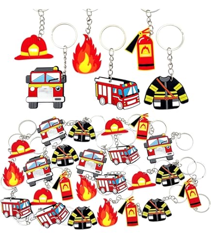 Lot De 100 Autocollants En Vinyle Imperméable Motif Camion De Pompiers Pour Valise, Ordinateur Portable, Skateboard, Pare-chocs, Scrapbooking, Bouteille D'eau, Carnet, Camion De Pompiers Kawaii