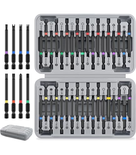 14-teiliges Security Torx Bit Set – T5 Bis T40, Manipulationssicher, 1/4 Zoll Schaft, Für Auto & Elektronik