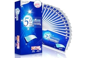 ETRSAIRL Teeth Whitening Strips, Whitening Strips, Tooth Whitening Kits, Safe for Enamel Whitening Strips Home Use, Non-Sensitive Teeth Whitening Strips for Removing Stain, Teeth Whitener 14 Packs 28 Pcs
