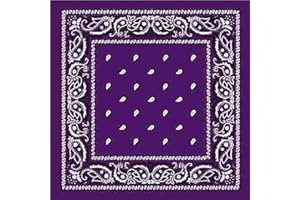 WedDecor Bandana unisex in cotone, fascia larga, leggera, traspirante, accessorio alla moda per equitazione, escursionismo, pesca, ciclismo, attività all'aperto