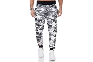 L.gonline Herren Jogginghose lang | Sweat Hose | 100% Baumwolle | gemütliche Sporthose | Rippstrickbündchen | Fitness | Tunnelzug | Trainings-Hose | Enger Beinabschluss | Monte Carlo 592
