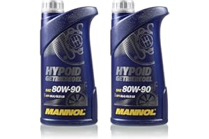 DIEDERICHS QR-Parts Set 85447914 MN8106-1 2L Original MANNOL Hypoid Getriebeöl 80W-90 API GL 4/GL 5 LS