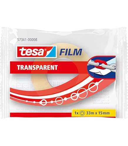 tesa 4965 dubbelzijdige pet tape transparant | Tapes