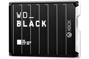 WD_BLACK P10 2TB Game Drive for Xbox, Xbox storage expansion, Portable external hard drive, On-the-Go Access to your Library, up to 130 MB/s, Includes 1 month Pass Ultimate