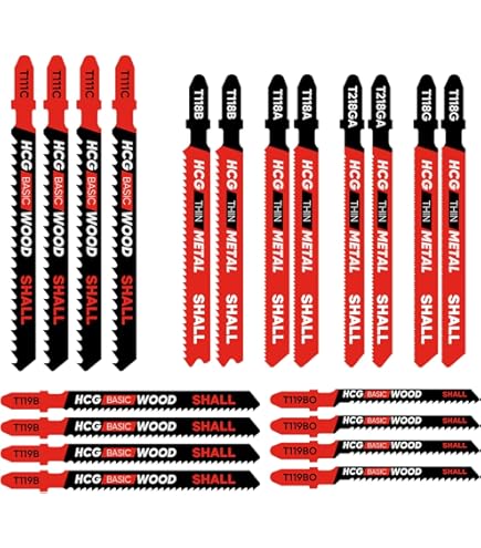 15 Hojas De Sierra T118A Para Metal Fino - Compatible DeWalt, Bosch, Makita (TopsTools)