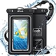 JETech Floating Waterproof Phone Pouch, Water Proof Case for iPhone 16 15 14 13 12 Pro Max Plus, Samsung Galaxy S24 S23 S22 Ultra and Others up to 7 Inch, IPX8 Dry Bag with Lanyard, 2 Pack