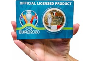 UEFA EURO 2020 Medalla Italia Campeón de Europa – un recuerdo permanente del triunfo de los azules.