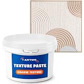 7 Artists Acrylic Modelling Paste 280 ml Thick &ndash; Texture Paste White for Canvas and Embossed Pictures | Embossed Paste Crafts