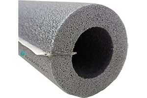 Scorprotect® selbstklebende PE Rohrisolierung 1 m Ware Farbe grau (42 x 13 mm x 1 Meter)