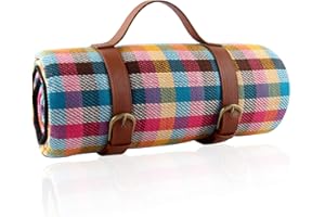 Esportic Coperta da pic-nic, tappetino da picnic,150 x 200 cm coperta da spiaggia, anti sabbia, grande pieghevole, portatile, tappetino da spiaggia impermeabile, per giardino campeggio spiaggia (B)