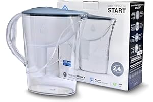 Dafi Start Jarra Filtradora De Agua 2.4 L | Elimina el Cloro, las Impurezas y los Metales Pesados