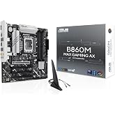 ASUS B860M MAX GAMING AX Intel B860 LGA1851 DDR5 8666 DP 3x M2 USB3.2 Gen 2x2 WiFi 6 + BT AURA RGB 2.5Gbit LAN mATX 6+1+1+1 G